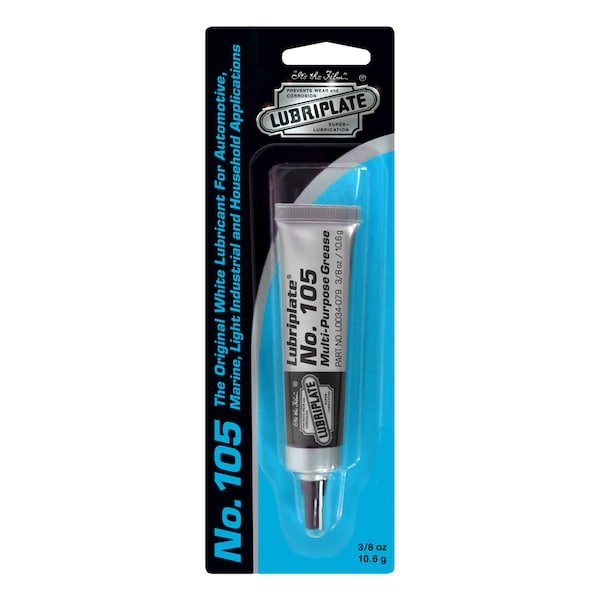 Lubriplate B105, 36 3/8 Oz Tubes, Motor Assembly Grease L0034079 Zoro
